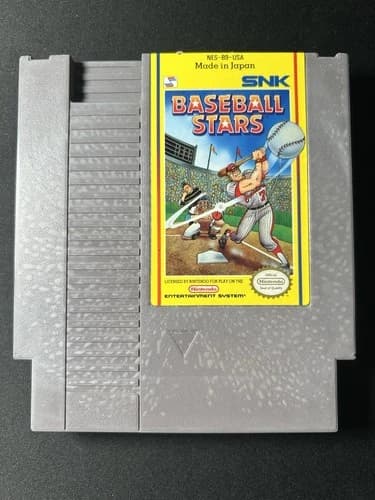 Baseball Stars (Nintendo Entertainment System, NES, 1989) Tested