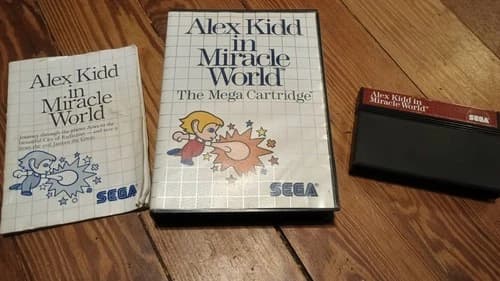 Alex Kidd in Miracle World (Sega Master, 1986) Tested Working