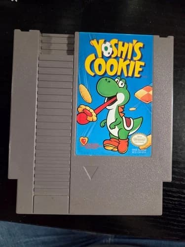 Yoshi's Cookie Super Nintendo Cartridge Only - TESTED AUTHENTIC WORKING