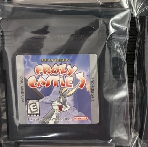 Bugs Bunny Crazy Castle Nintendo Gameboy Loose Game