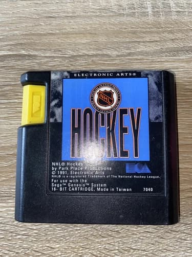 NHL Hockey Sega Genesis Tested Game Cartridge Only Good!