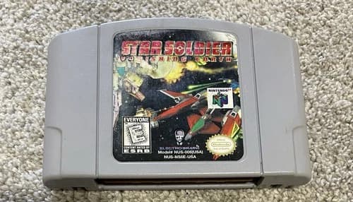 Star Soldier: Vanishing Earth Nintendo N64 Cart Only