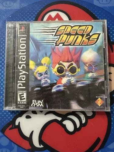 PS1 Speed Punks (Sony PlayStation 1, 2000) Complete w/ Manual
