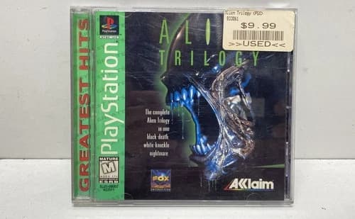 Alien Trilogy - Sony PlayStation (CIB with Registration Card)