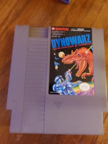 Dynowarz: The Destruction of Spondylus Nintendo Entertainment System NES