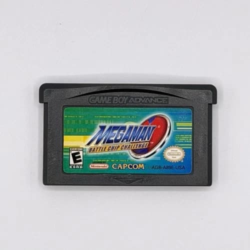 Mega Man Battle Chip Challenge (Nintendo Game Boy Advance, 2004) GBA Authentic