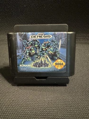 Sega Genesis Game Teenage Mutant Ninja Turtles Hyperstone Heist - Cartridge Only