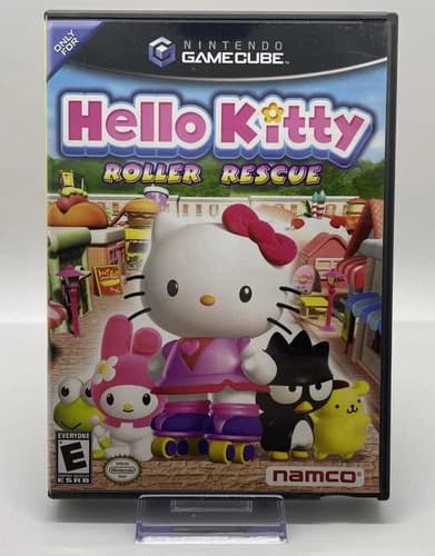 Hello Kitty: Roller Rescue (Nintendo GameCube, 2005) Complete With Manual