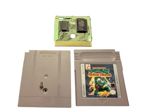 Teenage Mutant Ninja Turtles TMNT III: Radical Rescue Nintendo Gameboy NM+