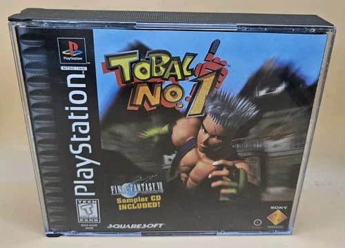 Tobal No. 1 (Playstation) Complete in Box w/ Manual and Bonus Disc Clean Disc
