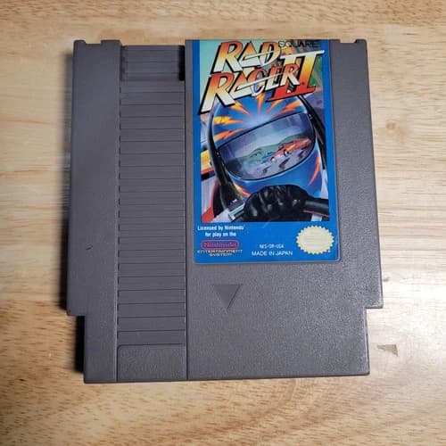 Rad Racer II Nintendo Entertainment System, 1990 NES - Tested