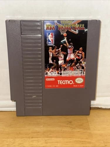 Tecmo NBA Basketball (Nintendo Entertainment System) - Authentic Tested