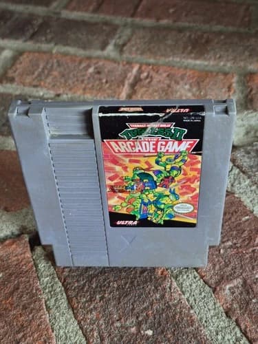 Teenage Mutant Ninja Turtles TMNT II: Arcade Game Authentic Nintendo NES Tested