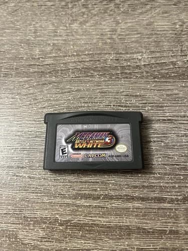 Mega Man Battle Network 3 : White (Nintendo GameBoy Advance, 2003) Cart Only
