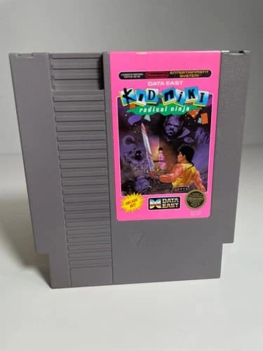 Kid Niki Radical Ninja Nintendo NES Authentic Very Good Tested