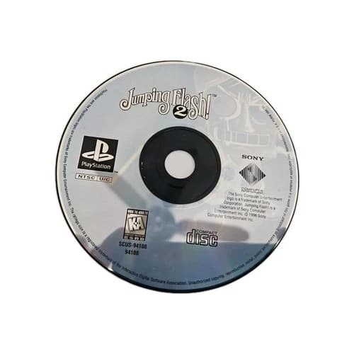 Jumping Flash! 2 (Sony PlayStation PS1, 1996) - DISC ONLY *TESTED