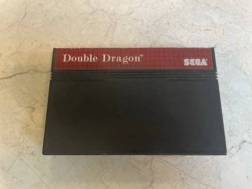 Double Dragon Sega Master System Loose Cartridge Beat 'Em Up SEGA 1988 Tested