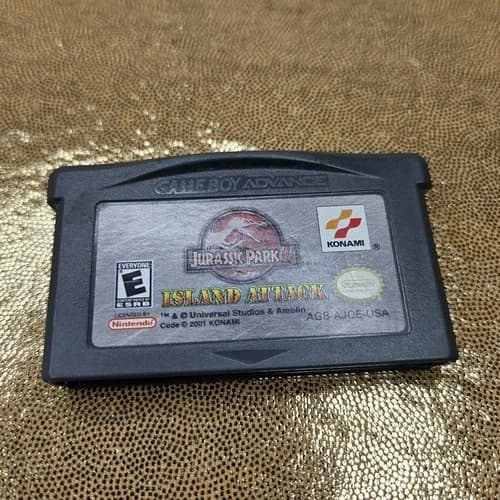 Nintendo Game Boy Advance Jurassic Park III Island Attack 3 Authentic GBA