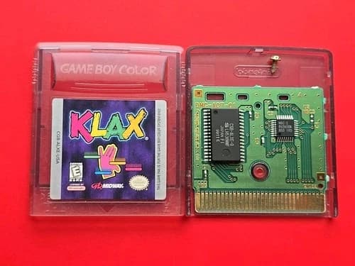 Klax Game Boy Color Nintendo GBC Atari Arcade Classic Tested Reburbished