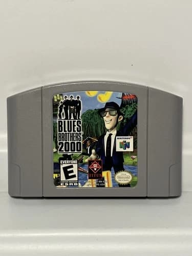Blues Brothers 2000 (for N64 Nintendo 64, 2000) Cart Only - Tested And Working