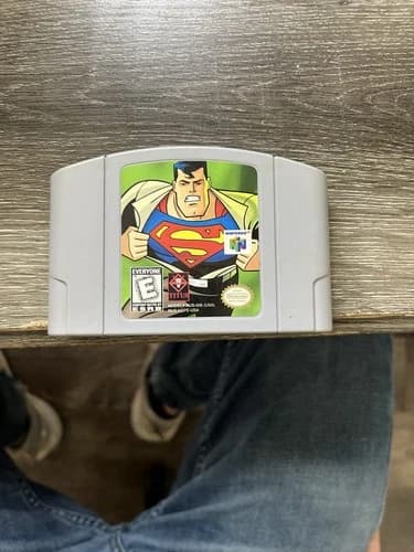 Superman (Nintendo 64, N64) – Authentic – TESTED – Works Great