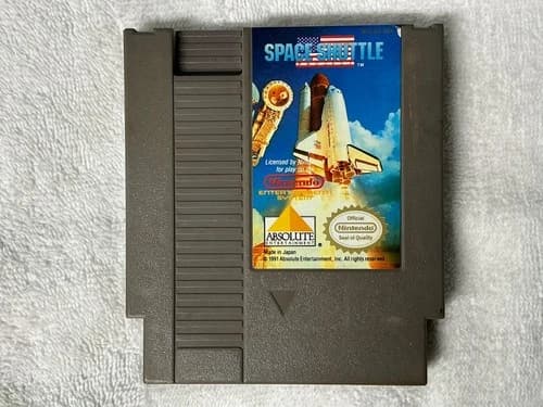 Space Shuttle Project (Nintendo NES, 1991) Tested Nice Shape - Works Great