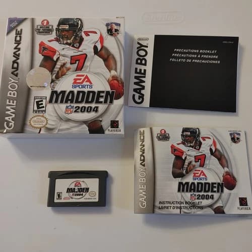 Madden NFL 2004 GBA Game Boy Advance Complete CIB
