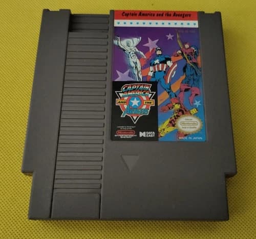 Captain America And The Avengers NES Nintendo Marvel Game Cartridge Iron Man