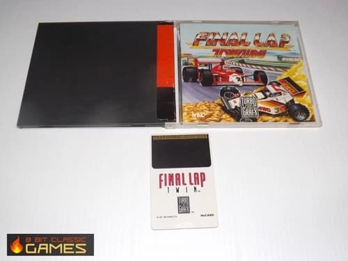 Final Lap Twin COMPLETE - Turbo Grafx 16 - FAST SHIPPING! 220a