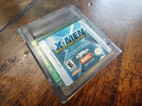 X-Men: Wolverine's Rage (Nintendo Game Boy Color, 2001) Cartridge Only