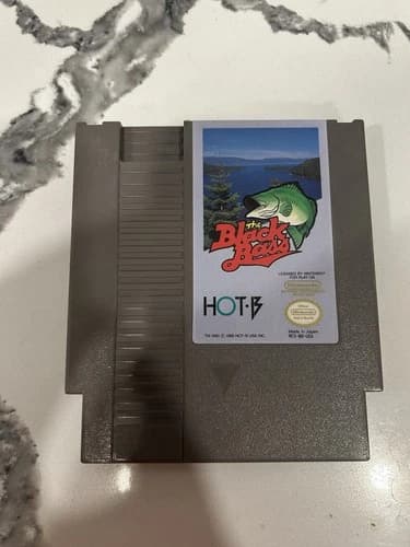 The Black Bass - 1989 NES Nintendo Game - Cart Only - TESTED!
