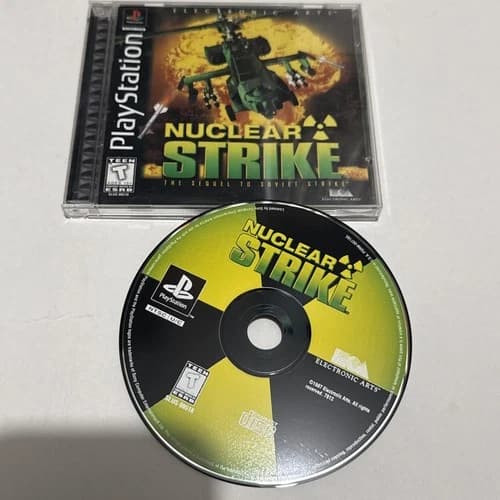 Nuclear Strike CIB Complete PS1 PlayStation 1