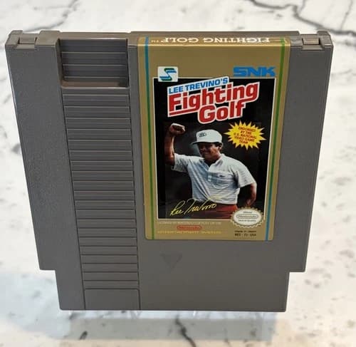Lee Trevino's Fighting Golf Nintendo NES 1989 Tested Working Cartridge Only