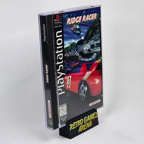 💿REFURBISHED Ridge Racer (PlayStation 1 PS1) NEW CASE Long Box CIB💿