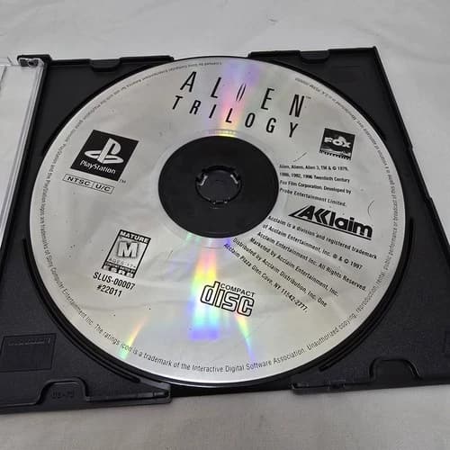 Alien Trilogy Sony PlayStation PS1 Video Game 1997
