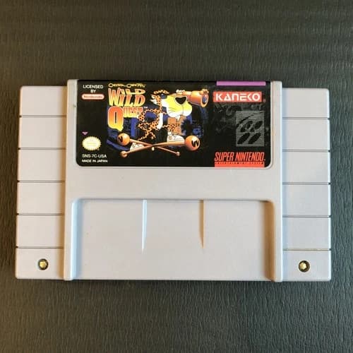 Chester Cheetah: Wild Wild Quest SNES Super Nintendo 1992 AUTHENTIC WORKING