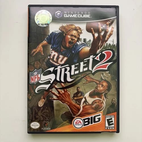NFL Street 2 (GameCube) CIB - Manual, Disc, Case
