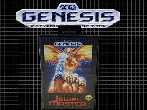 1991 Sega Genesis Jewel Master Video Game Complete In Box!