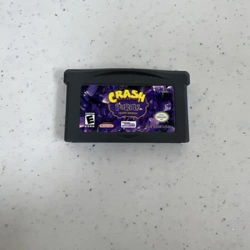 Crash Bandicoot Purple: Ripto’s Rampage Gameboy Advance GBA Game Cartridge Only