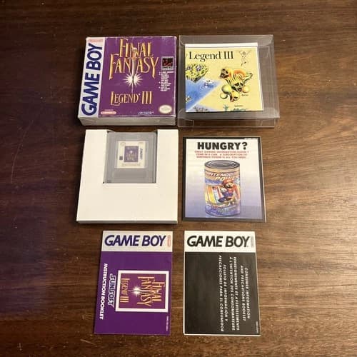 Final Fantasy: Legend III 3 (Nintendo Gameboy) Complete - Tested - Authentic