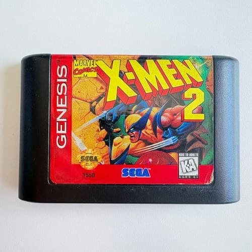 X-Men 2 Clone Wars (Sega Genesis, 1995) Authentic Tested Working