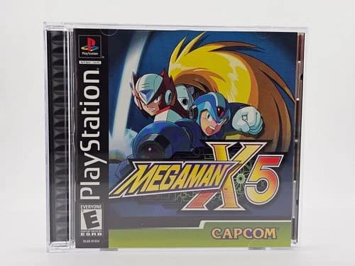 Sony Playstation 1 PS1 Mega Man X5 CIB Cleaned & Tested