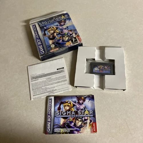 Sigma Star Saga (Nintendo Game Boy Advance, 2005, Namco)