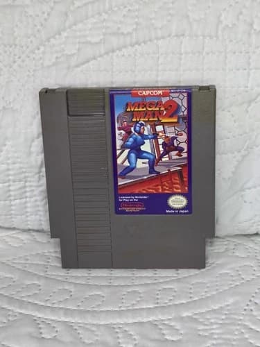 Mega Man 2 NES, Nintendo NES Authentic! Tested And Working, Clean