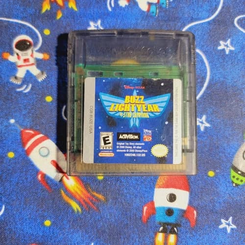 Buzz Lightyear of Star Command - 2000 Nintendo Gameboy Color - Game Only -Tested