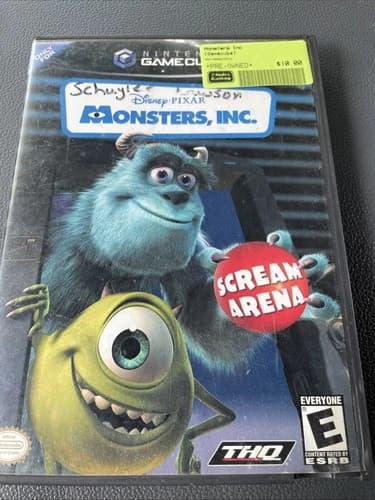 Monsters Inc Scream Arena Nintendo GameCube- CIB