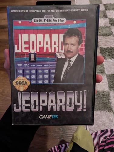 Jeopardy (Sega Genesis, 1992) Featuring Alex Trebek