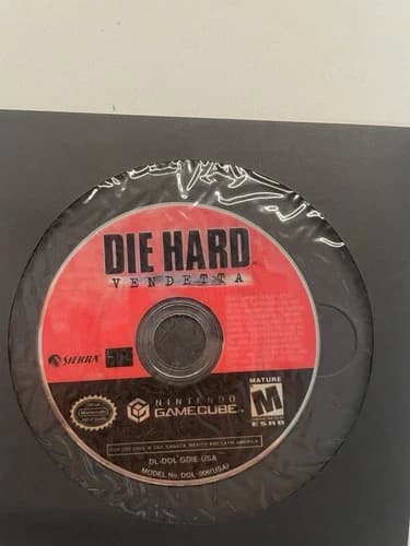 Sierra Die Hard: Vendetta Nintendo GameCube Die Hard Series 2002. DISC ONLY
