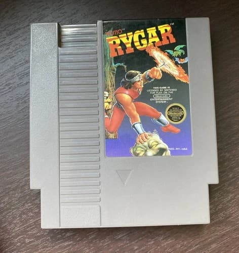 Tecmo Rygar NES Nintendo Game Cartridge