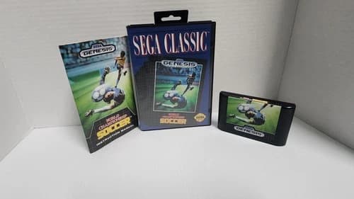 World Championship Soccer Sega Genesis CIB Complete w/ Manual Tested & Works